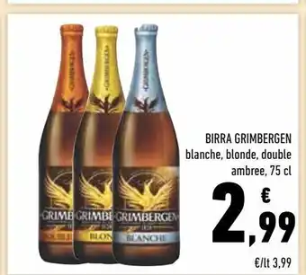 Conad Birra grimbergen offerta