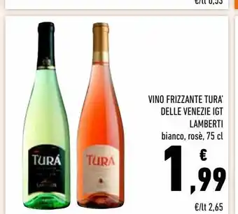 Conad Vino frizzante turà delle venezie igt lamberti offerta