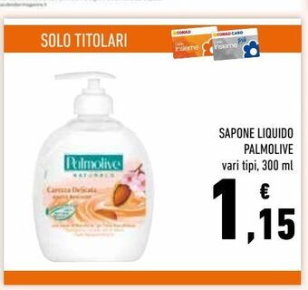 Conad Sapone liquido palmolive offerta