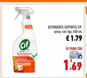 Conad Detergente superfici cif offerta