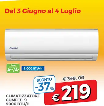 Famila Climatizzatore Comfee' 9 9000 BTU/H offerta