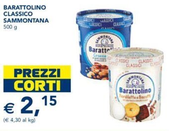 Esselunga Sammontana Barattolino Classico 500 g offerta