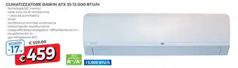 Famila Climatizzatore Daikin ATX 35 12.000 BTU/H offerta