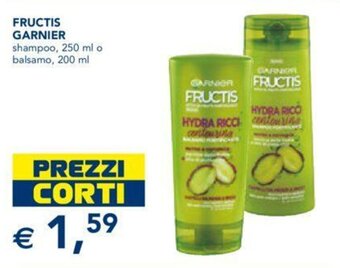 Esselunga Garnier Fructis 250 ml o 200 ml offerta