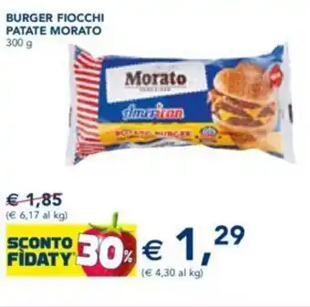 Esselunga Morato Burger Fiocchi Patate 300 g offerta