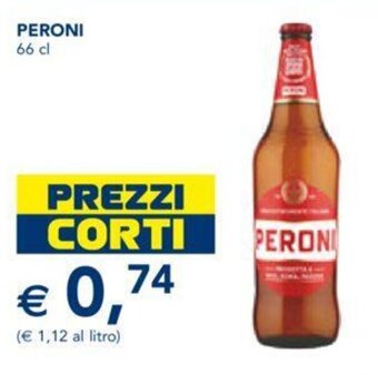 Esselunga Peroni 66 cl offerta