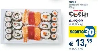 Esselunga Sushi 530 g offerta