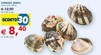 Esselunga Vongole Veraci 500 g offerta