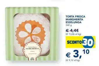 Esselunga Esselunga Torta Fresca Margherita 340 g offerta