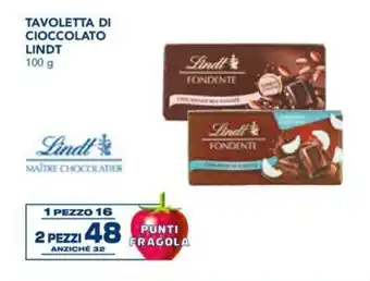 Esselunga Lindt Tavoletta di Cioccolato 100 g offerta