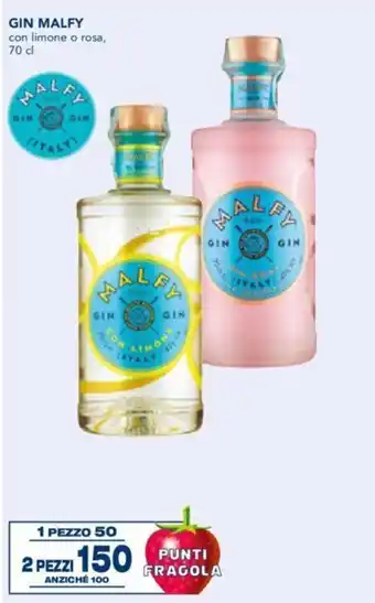 Esselunga Malfy Gin 70 cl offerta