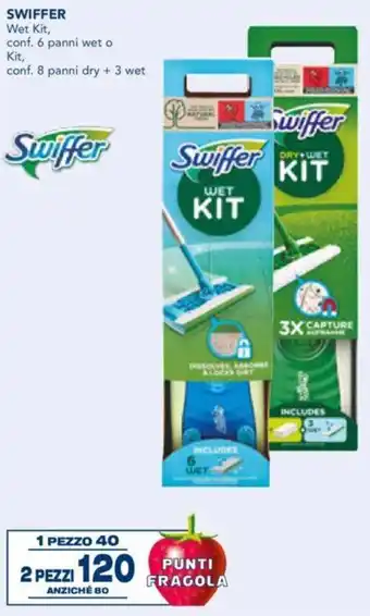 Esselunga Swiffer Wet Kit offerta