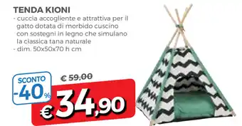Famila Tenda Kioni offerta