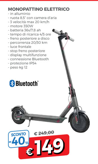 Famila Monopattino Elettrico offerta