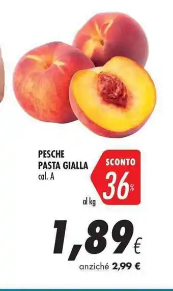 Coop Pesche Pasra Gialla offerta