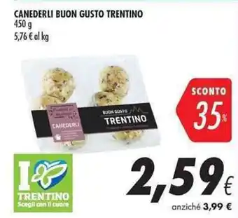 Coop Canederli Buon Gusto Trentino 450g offerta