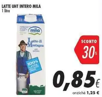 Coop Latte UHT Intero Mila 1 litro offerta