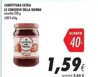 Coop Confettura Extra Le Conserve Della Nonna 330g offerta