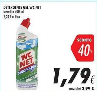 Coop Detergente Gel WC Net 800ml offerta
