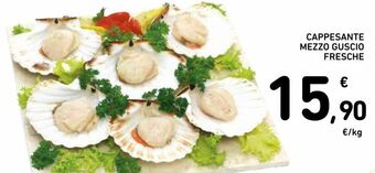 Spazio Conad Cappesante mezzo guscio fresche offerta