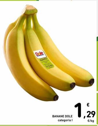 Spazio Conad Banane dole offerta