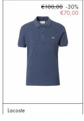 Polo manica corta