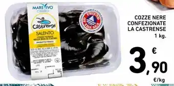 Spazio Conad Cozze nere confezionate la castrense 1 kg offerta