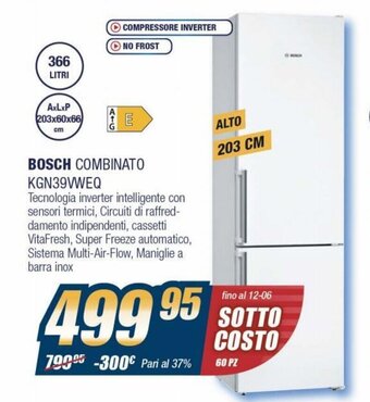 Bosch forno da incasso - hbf011br offerta di Euronics