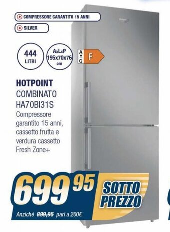 Hotpoint Combinato HA70BI31S