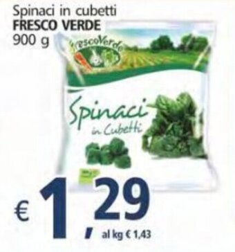 Alter Discount Fresco Verde Spinaci in Cubetti 900 g offerta