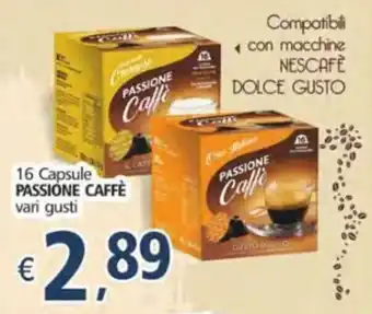 Alter Discount Passione Caffè 16 Capsule vari gusti offerta
