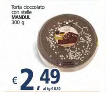 Alter Discount Mandul Torta cioccolato con stelle 300 g offerta