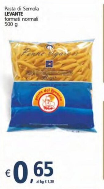 Alter Discount Levante Pasta di Semola formati normali 500 g offerta