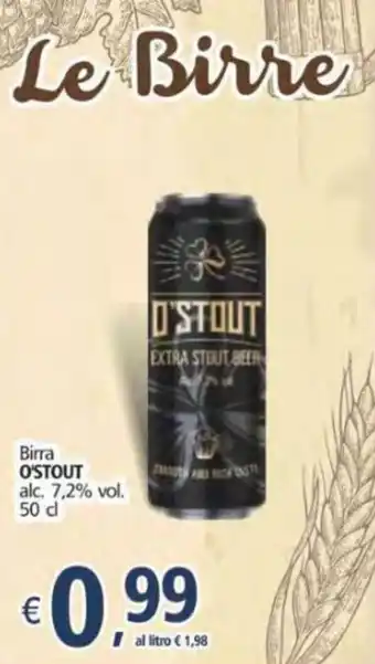Alter Discount O'stout Birra 50 cl offerta