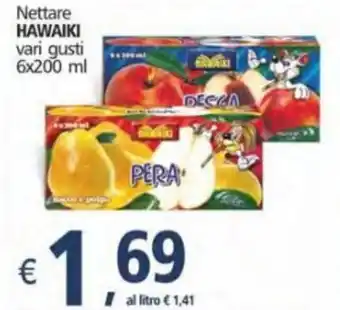 Alter Discount Hawaiki Nettare vari gusti 6x200 ml offerta