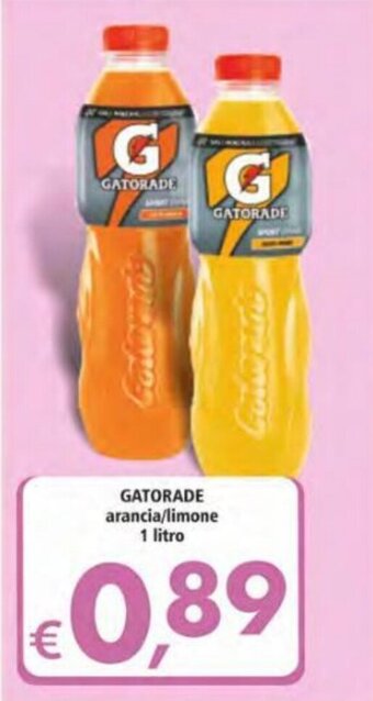 Alter Discount Gatorade arancia/limone 1 litro offerta