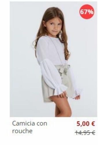 Camicia bambina