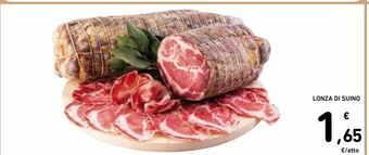 Spazio Conad Lonza di suino offerta