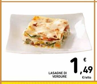 Spazio Conad Lasagne di verdure offerta