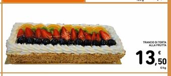 Spazio Conad Trancio di torta alla frutta offerta