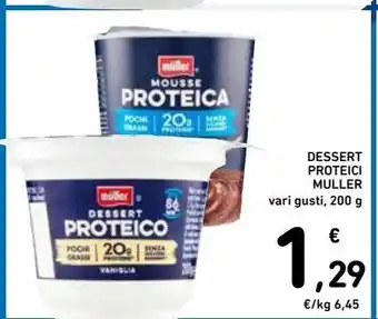 Dessert proteici muller