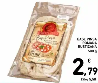 Spazio Conad Rusticana Base Pinsa Romana 500 g offerta