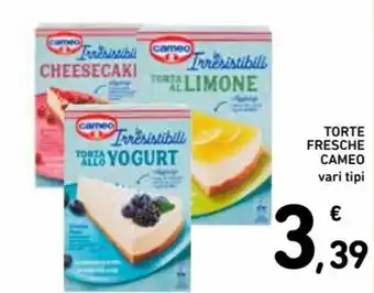 Spazio Conad Cameo Torte Fresche offerta