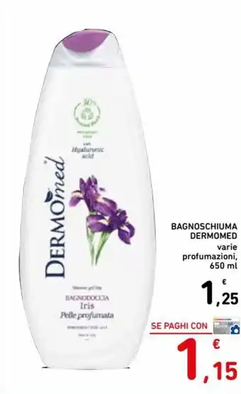 Spazio Conad Dermomed Bagnoschiuma 650 ml offerta