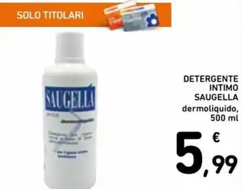 Spazio Conad Saugella Detergente Intimo 500 ml offerta