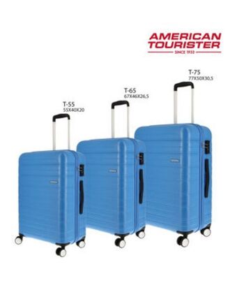 Set trolley abs 4ruote doppie+tsa