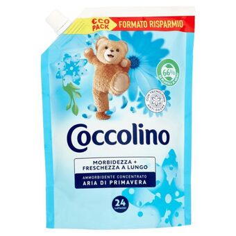 Coccolino ammorbidente concentrato aria di primavera €co pack 600 ml
