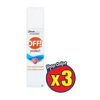 3 off protect repellente spray antizanzare