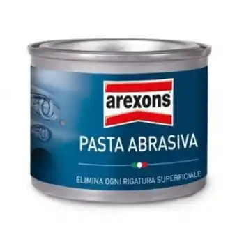 Arexons pasta abrasiva elimina graffi per