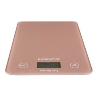 Bilancia da cucina digitale 5 kg rosa